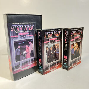 1967 Star Trek Episode 21 - 23 The Original Television Series Betamax Tapes USA